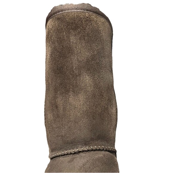 UGG Australia Classic Short Boots 5825 Gray Suede Sheepskin Lined Women's Size 9 - Picture 9 of 16